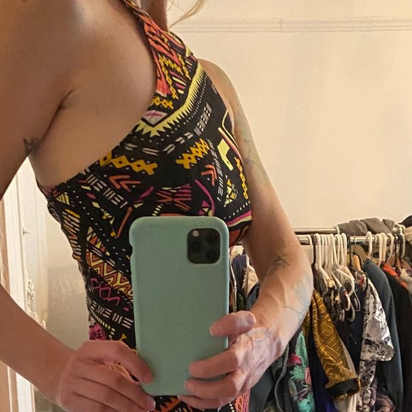 High-Neck, Sleaveless Maxi Dress Size 2 - Picture 2 of 5